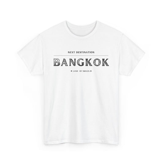Bangkok - "Land of Smiles" Unisex Cotton T-shirt