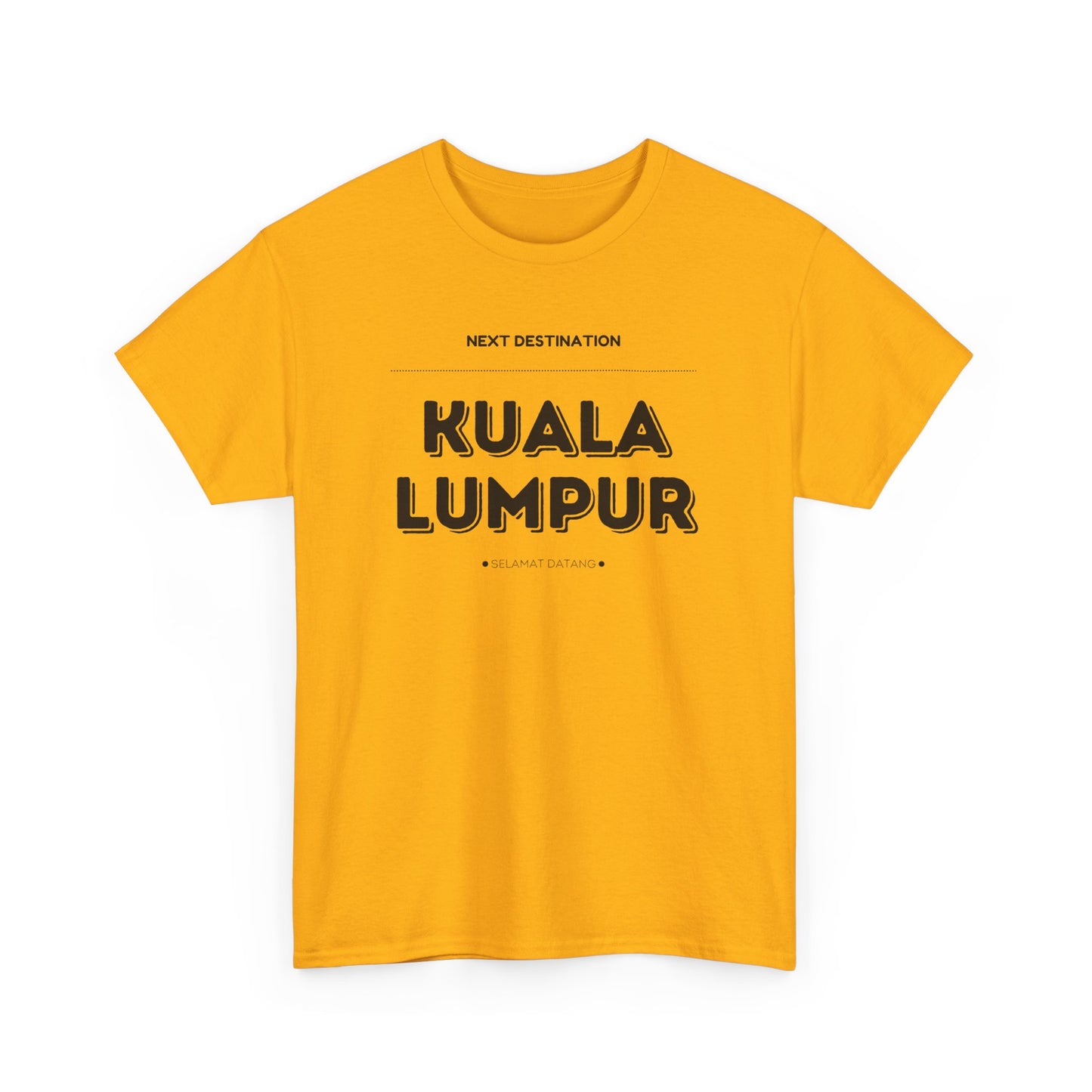 Kuala Lumpur - "Selamat Datang" Unisex Cotton T-shirt