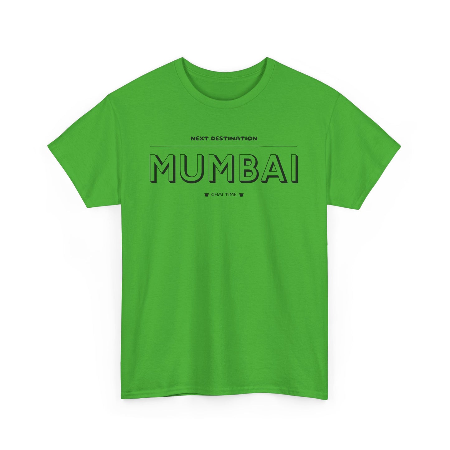 Mumbai - "Chai Time" Unisex Cotton T-shirt