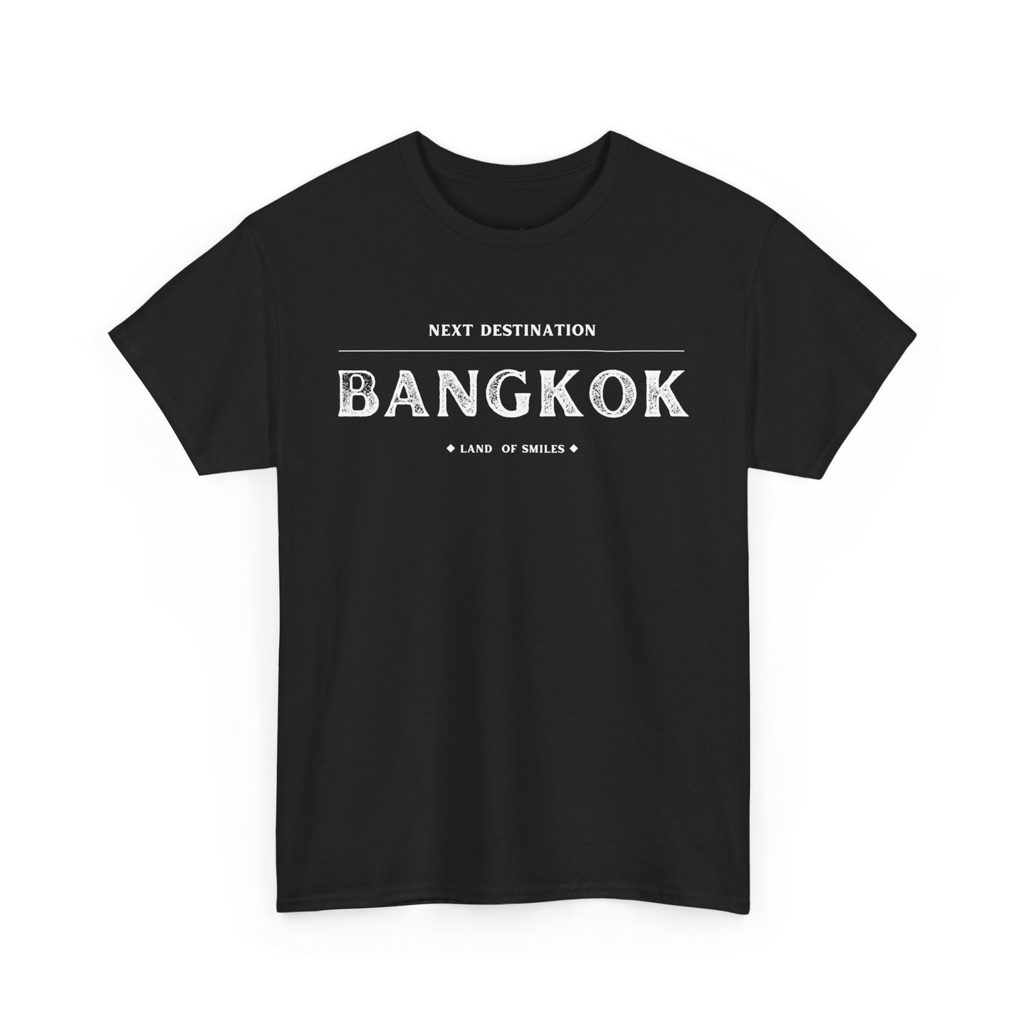 Bangkok - "Land of Smiles" Unisex Cotton T-shirt