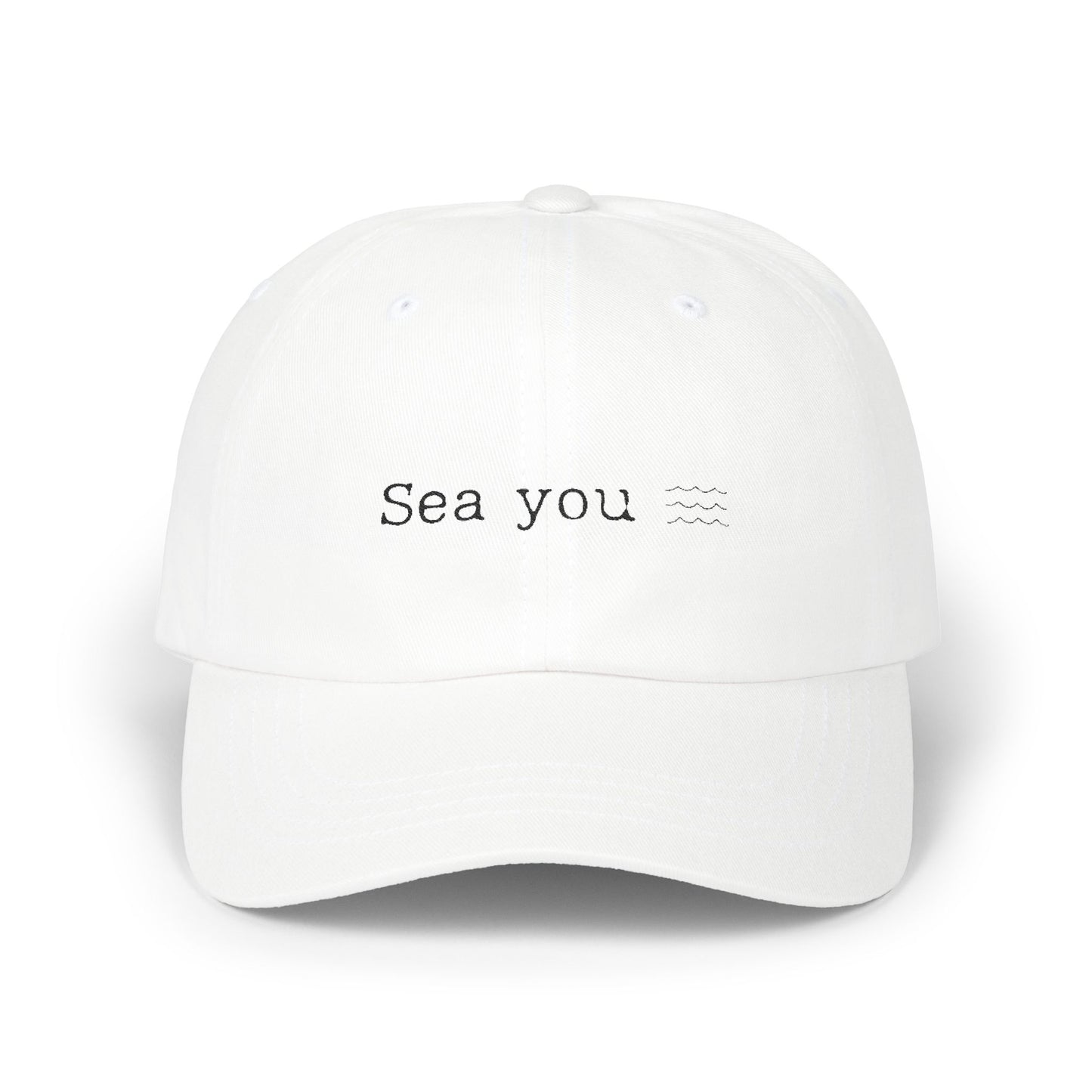 "Sea You" - Casual holiday inspired Cap