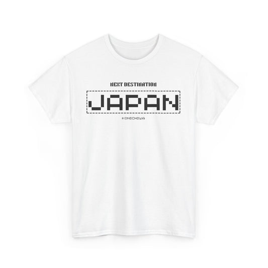 Japan - "Konichiwa" Unisex Cotton T-shirt