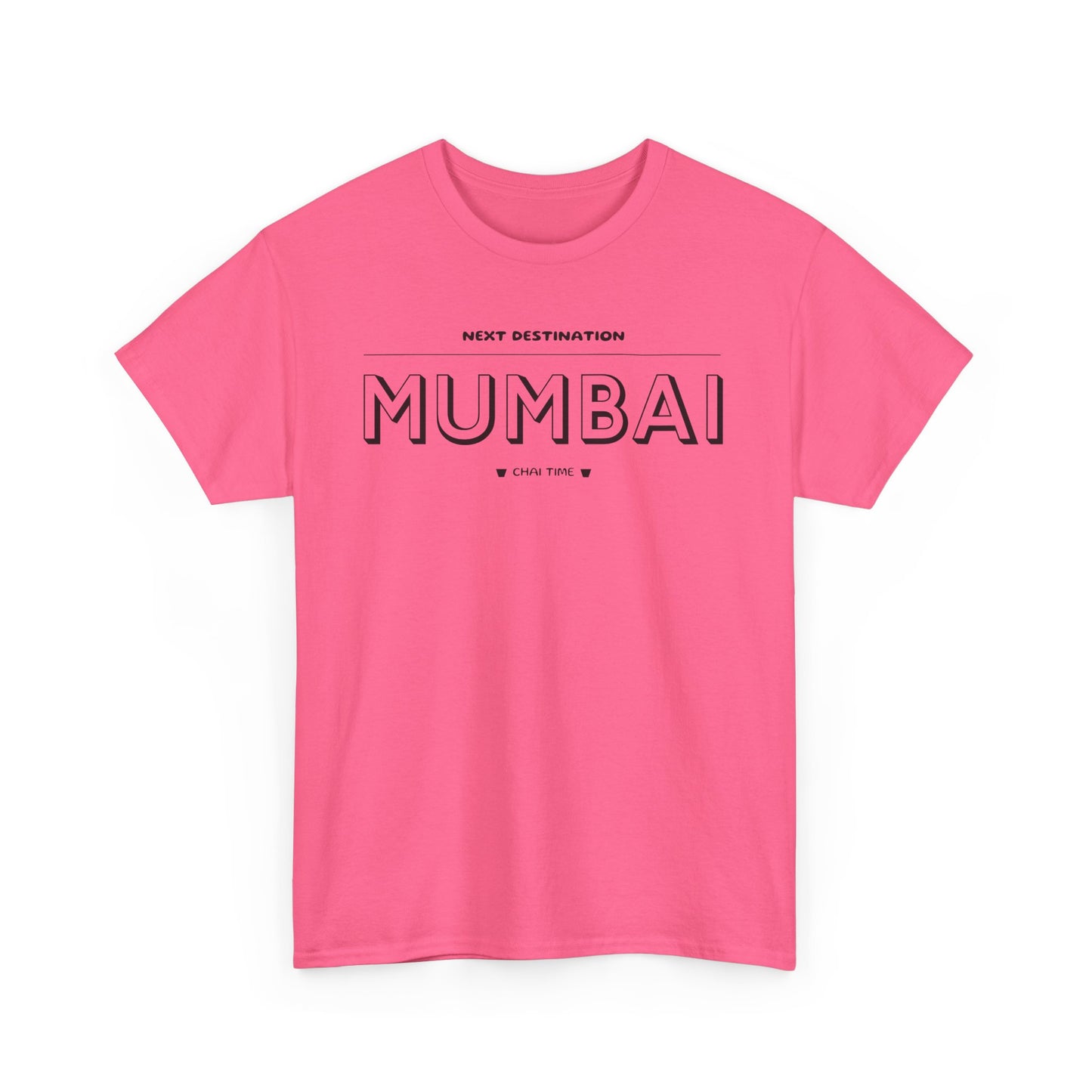 Mumbai - "Chai Time" Unisex Cotton T-shirt
