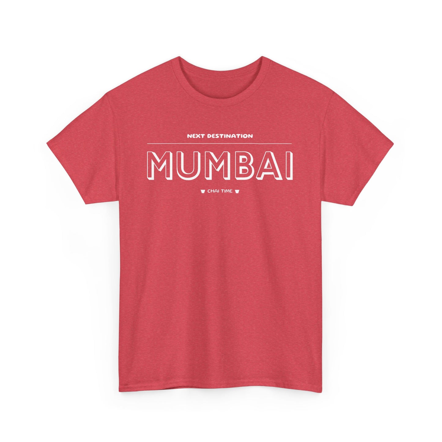 Mumbai - "Chai Time" Unisex Cotton T-shirt