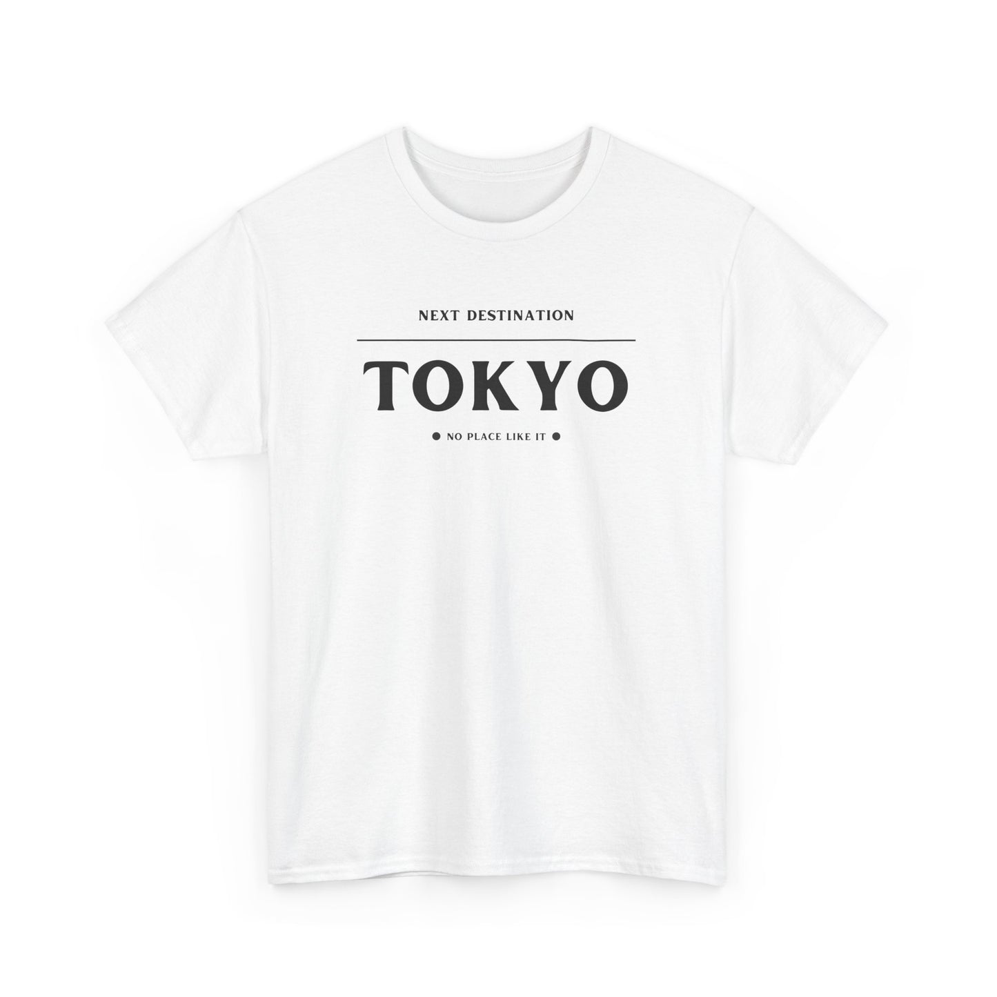 Tokyo - "No Place Like It" Unisex Cotton T-shirt