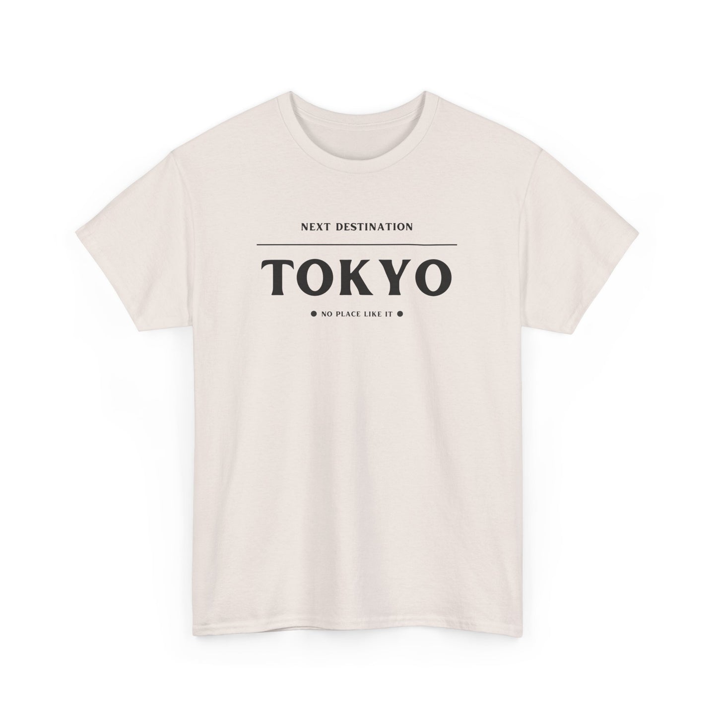Tokyo - "No Place Like It" Unisex Cotton T-shirt