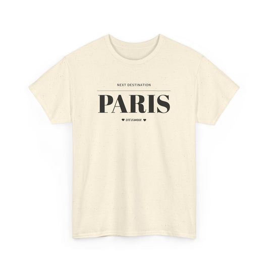 Paris - "Cité D'amour" Unisex Cotton T-shirt