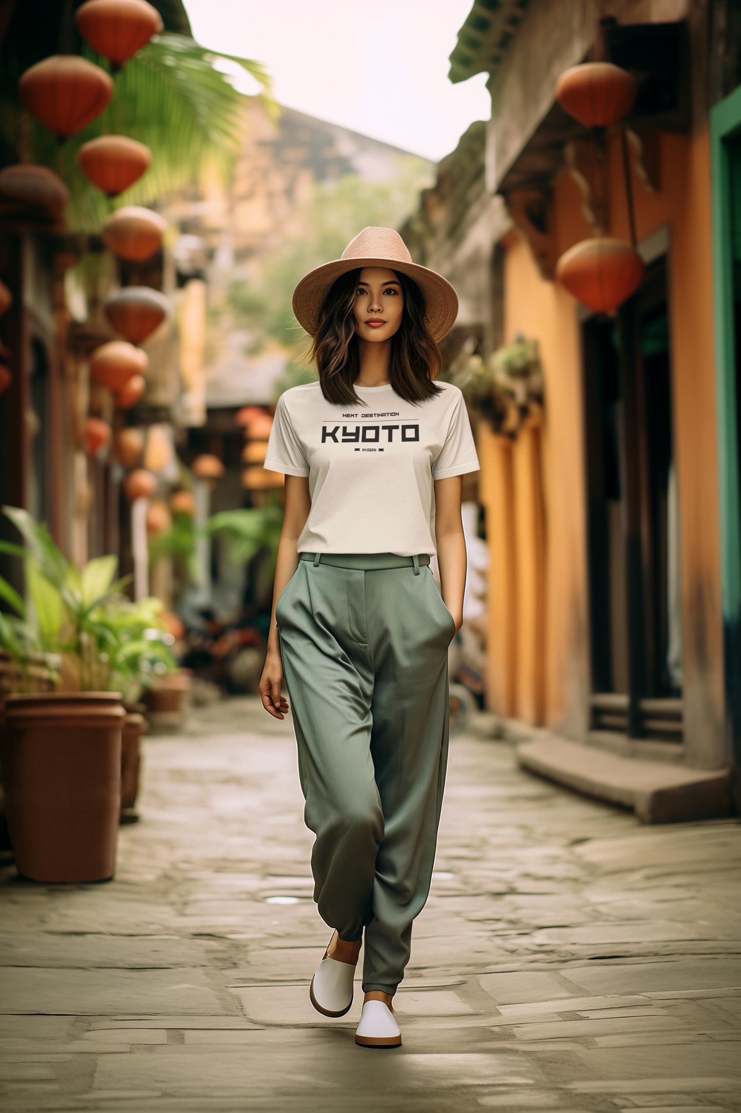 Kyoto - "Ikigai" Unisex Cotton T-shirt