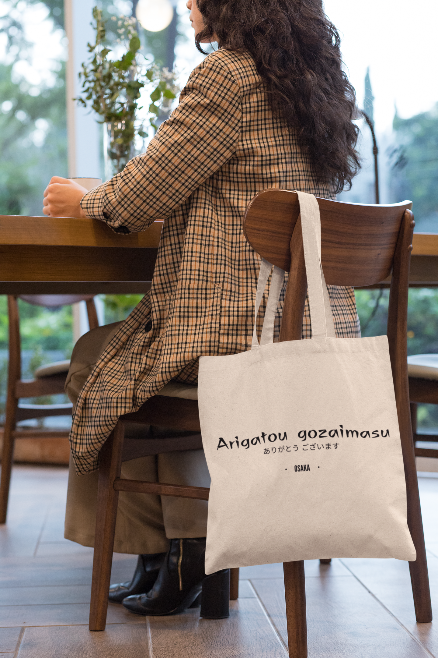 Osaka - "Arigatou Gozaimasu" Japan lover Cotton Canvas Tote Bag