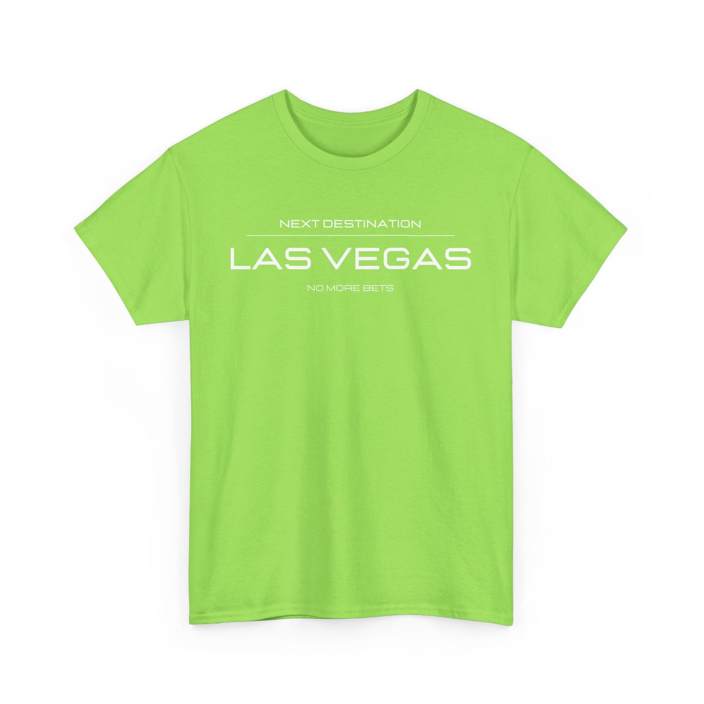 Las Vegas - "No More Bets" Unisex Cotton T-shirt