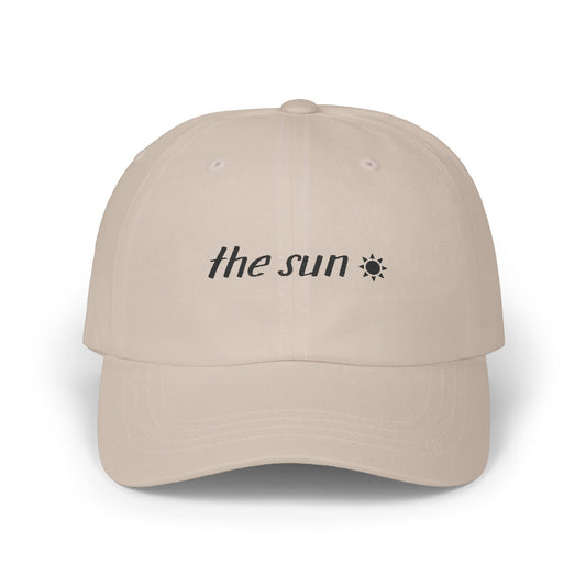"The sun" - Retro style Cap