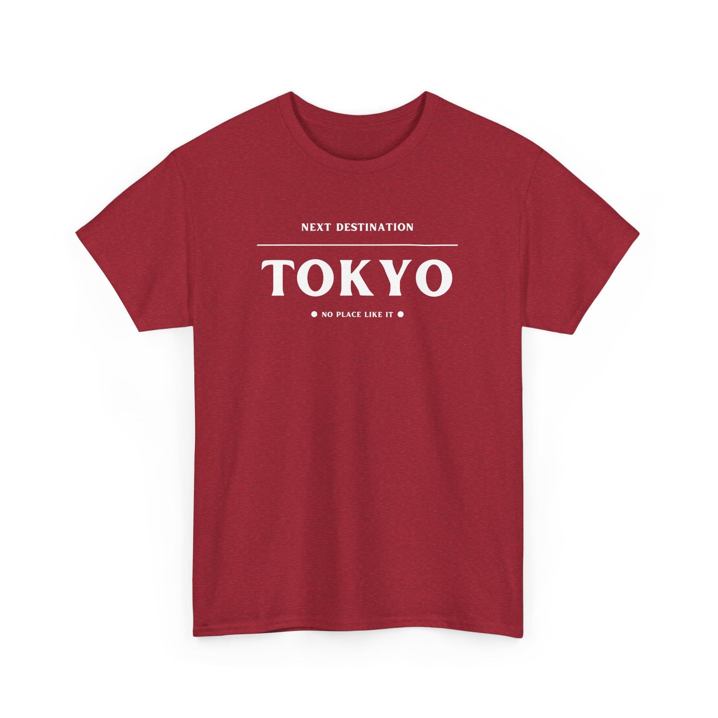 Tokyo - "No Place Like It" Unisex Cotton T-shirt