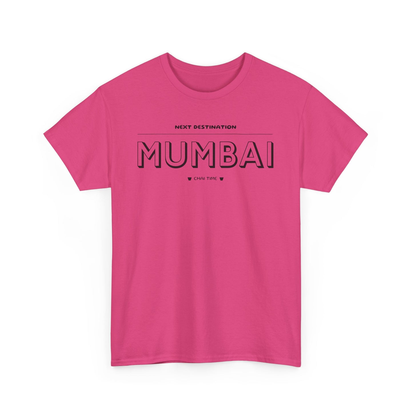 Mumbai - "Chai Time" Unisex Cotton T-shirt