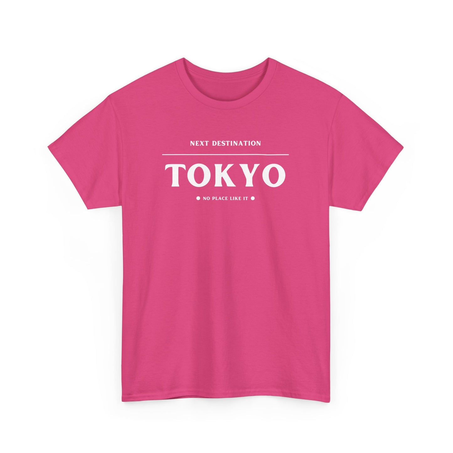 Tokyo - "No Place Like It" Unisex Cotton T-shirt