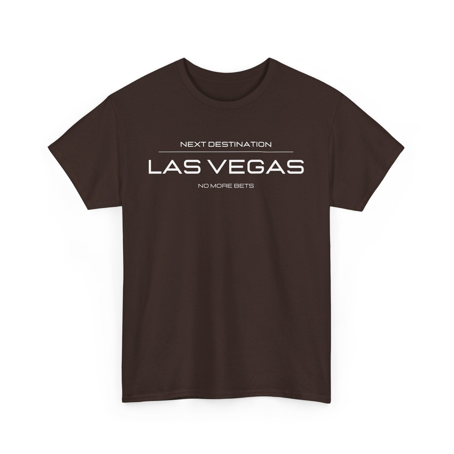 Las Vegas - "No More Bets" Unisex Cotton T-shirt