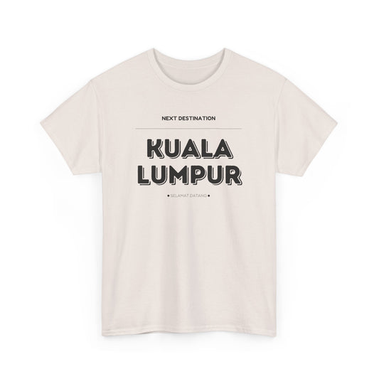 Kuala Lumpur - "Selamat Datang" Unisex Cotton T-shirt