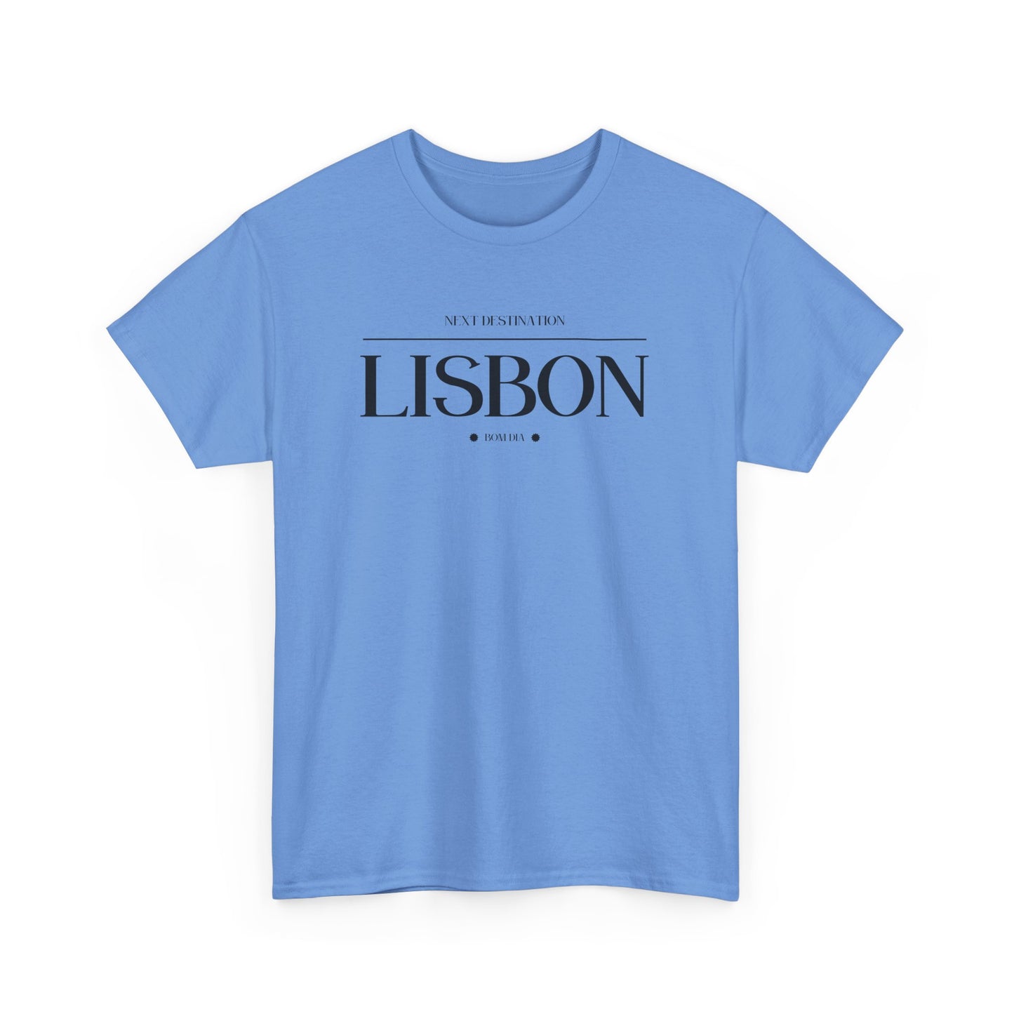 Lisbon - "Bom Dia" Unisex Cotton T-shirt