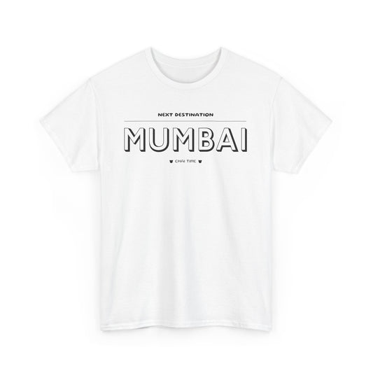 Mumbai - "Chai Time" Unisex Cotton T-shirt