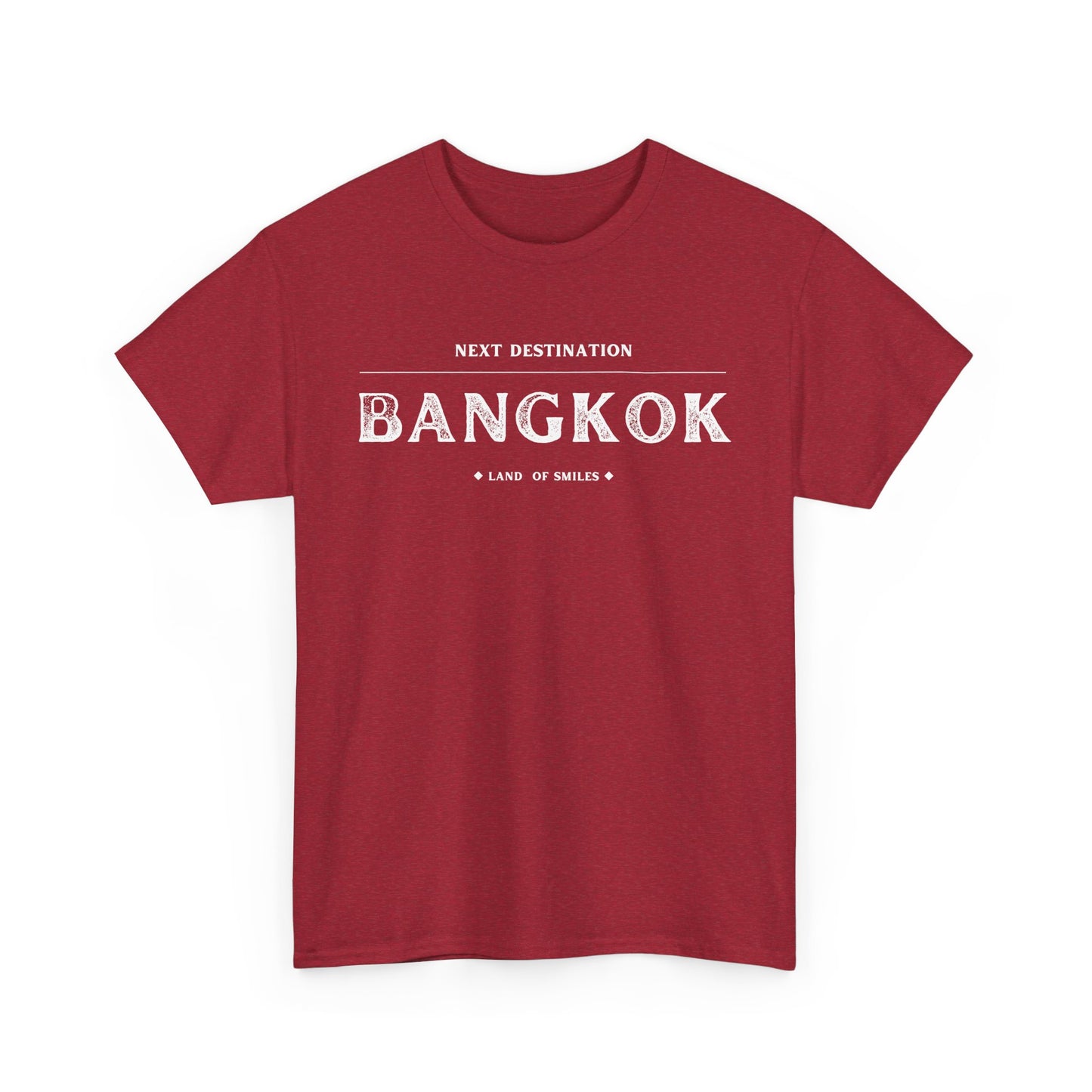 Bangkok - "Land of Smiles" Unisex Cotton T-shirt