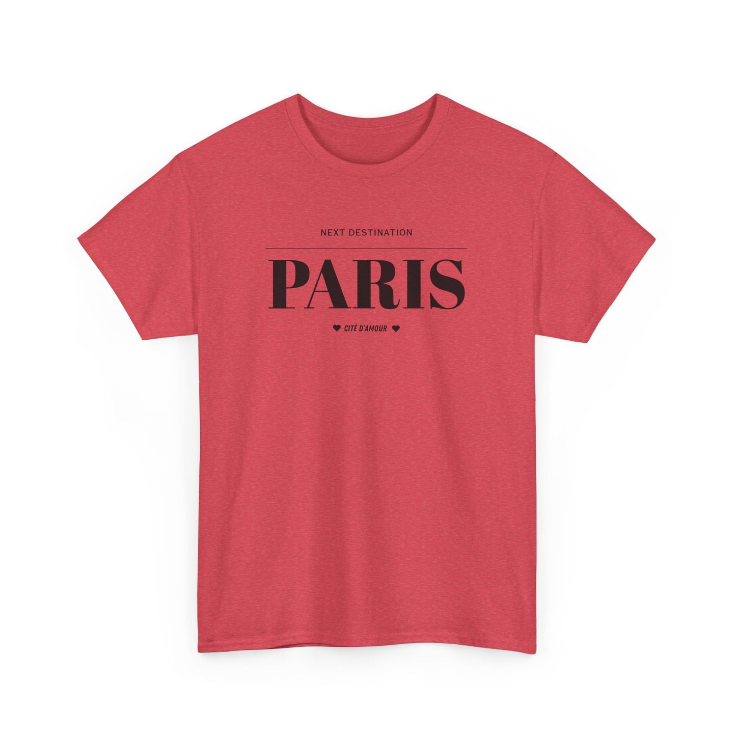 Paris - "Cité D'amour" Unisex Cotton T-shirt