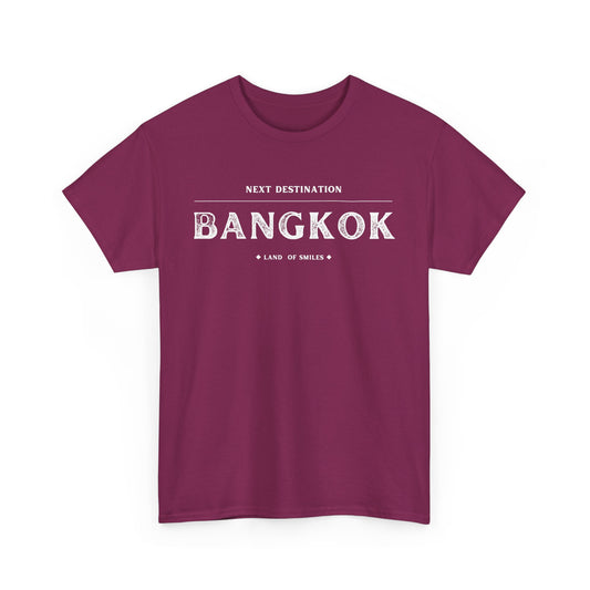 Bangkok - "Land of Smiles" Unisex Cotton T-shirt