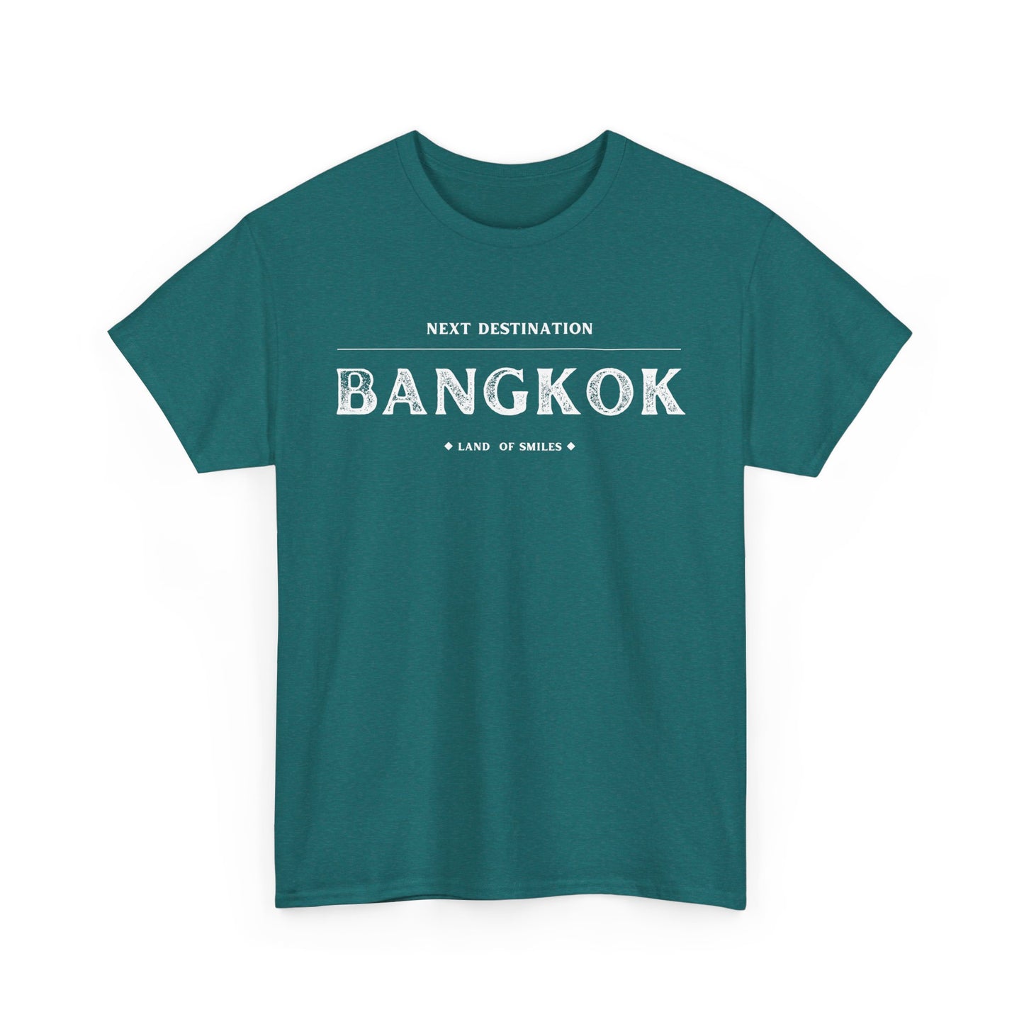Bangkok - "Land of Smiles" Unisex Cotton T-shirt
