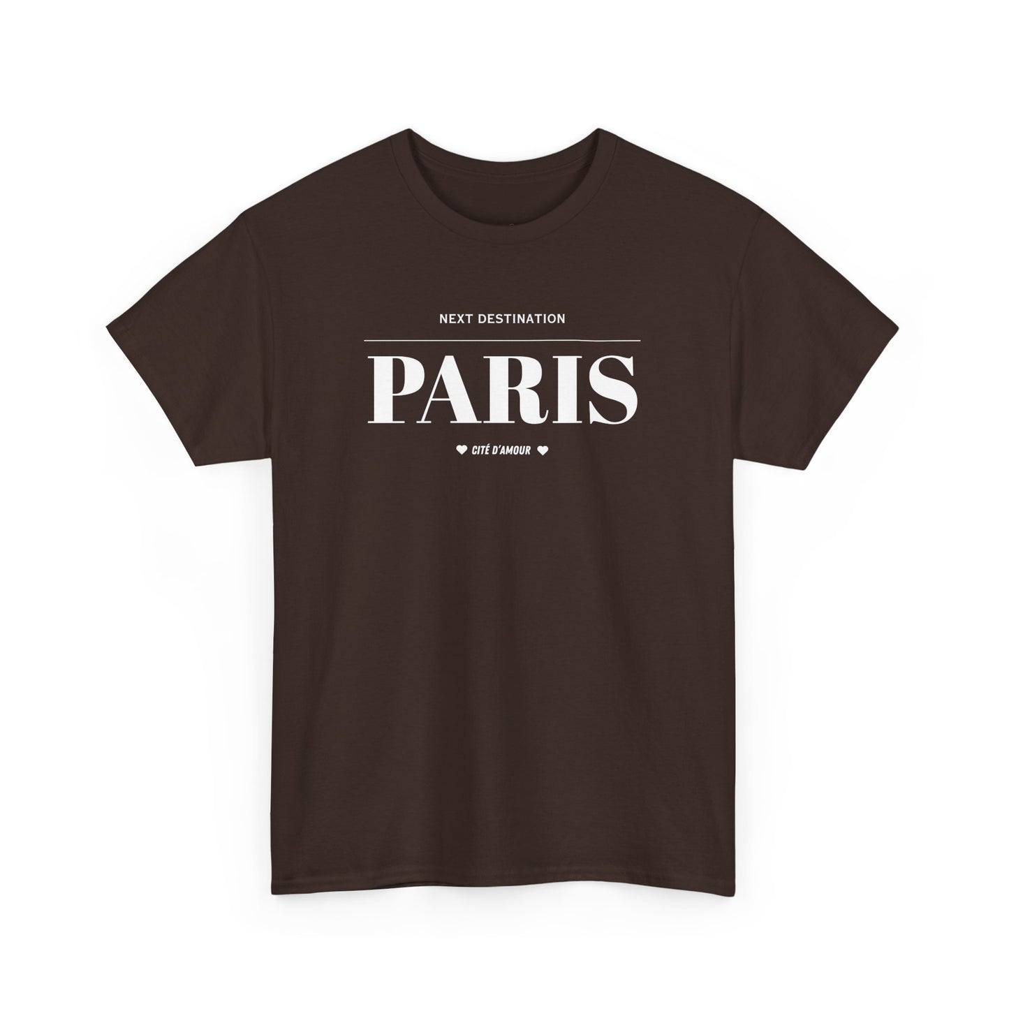 Paris - "Cité D'amour" Unisex Cotton T-shirt