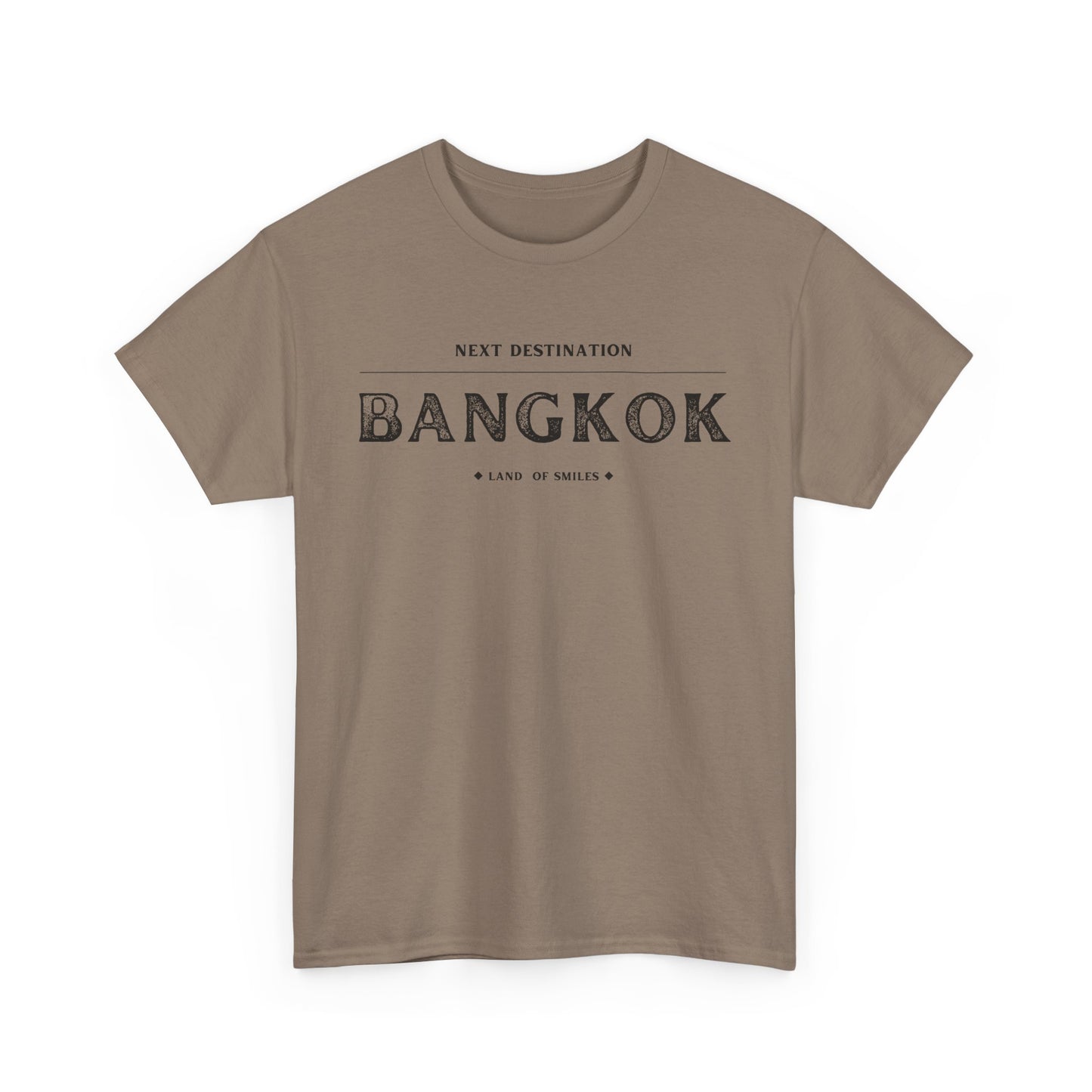 Bangkok - "Land of Smiles" Unisex Cotton T-shirt
