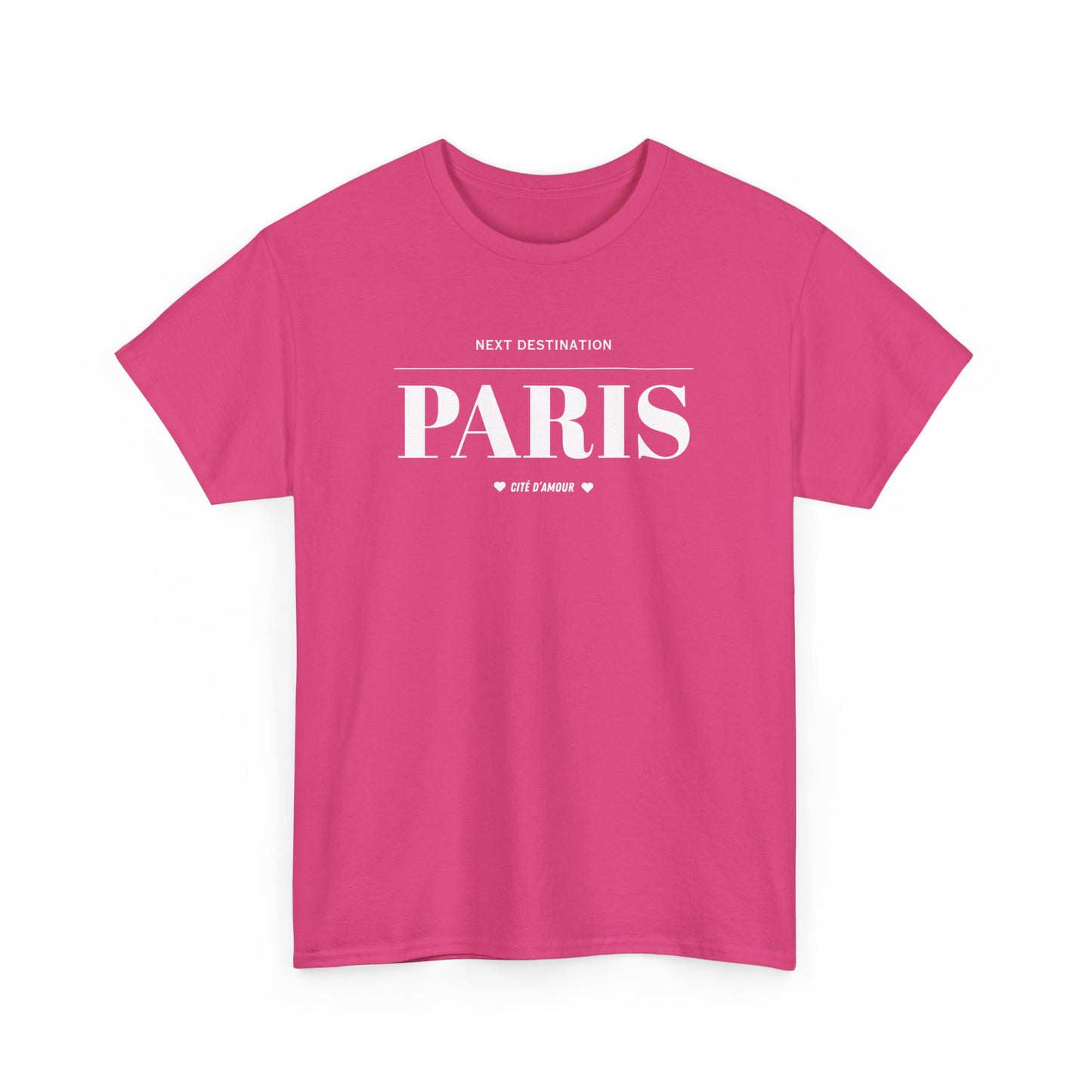 Paris - "Cité D'amour" Unisex Cotton T-shirt
