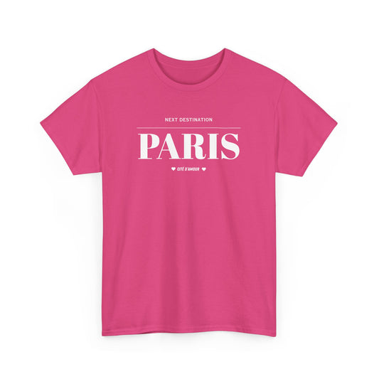 Paris - "Cité D'amour" Unisex Cotton T-shirt