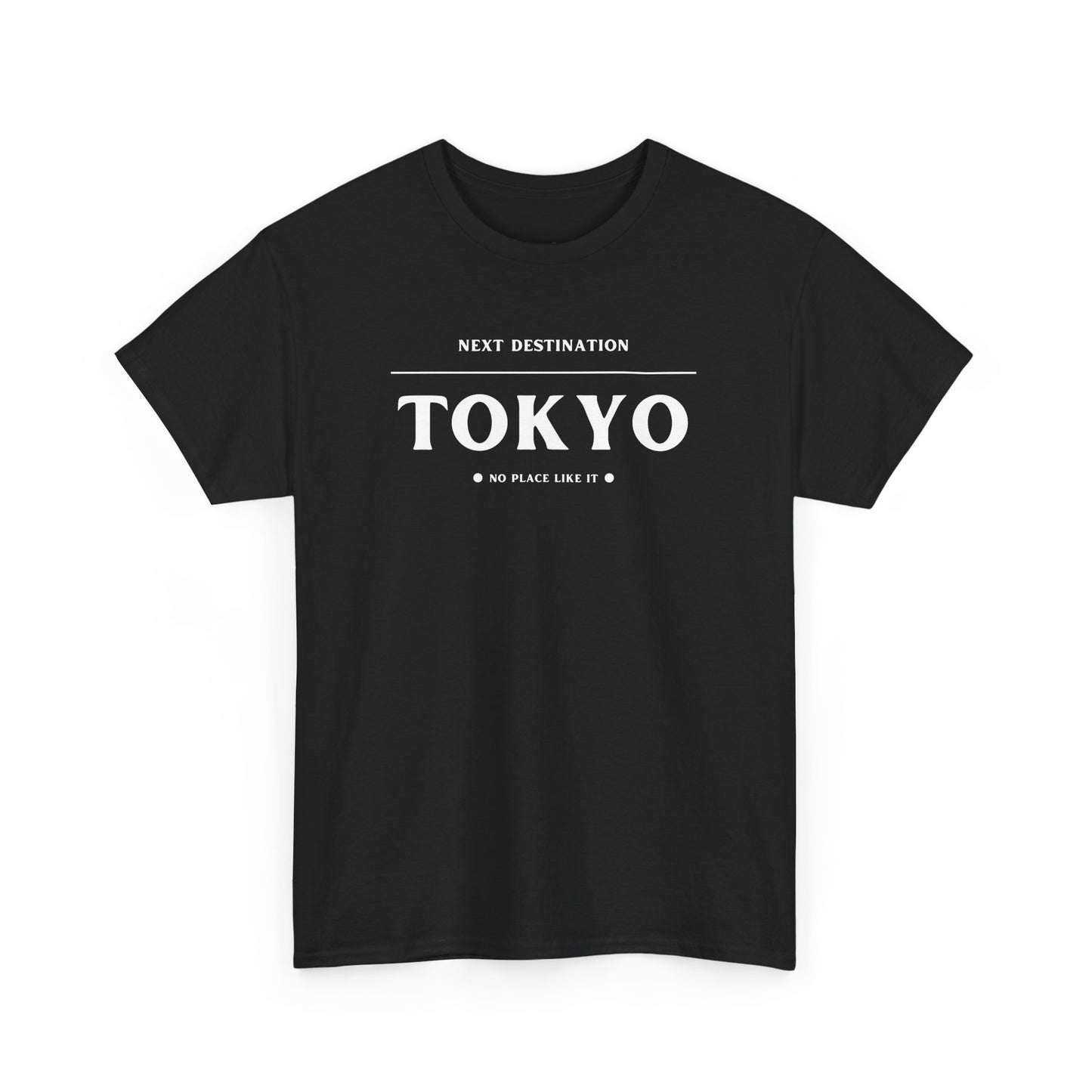 Tokyo - "No Place Like It" Unisex Cotton T-shirt