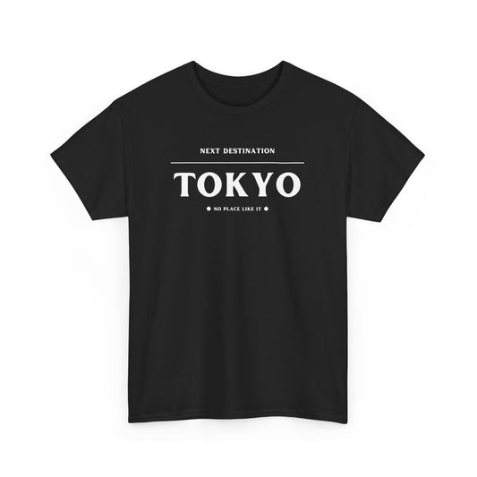 Tokyo - "No Place Like It" Unisex Cotton T-shirt