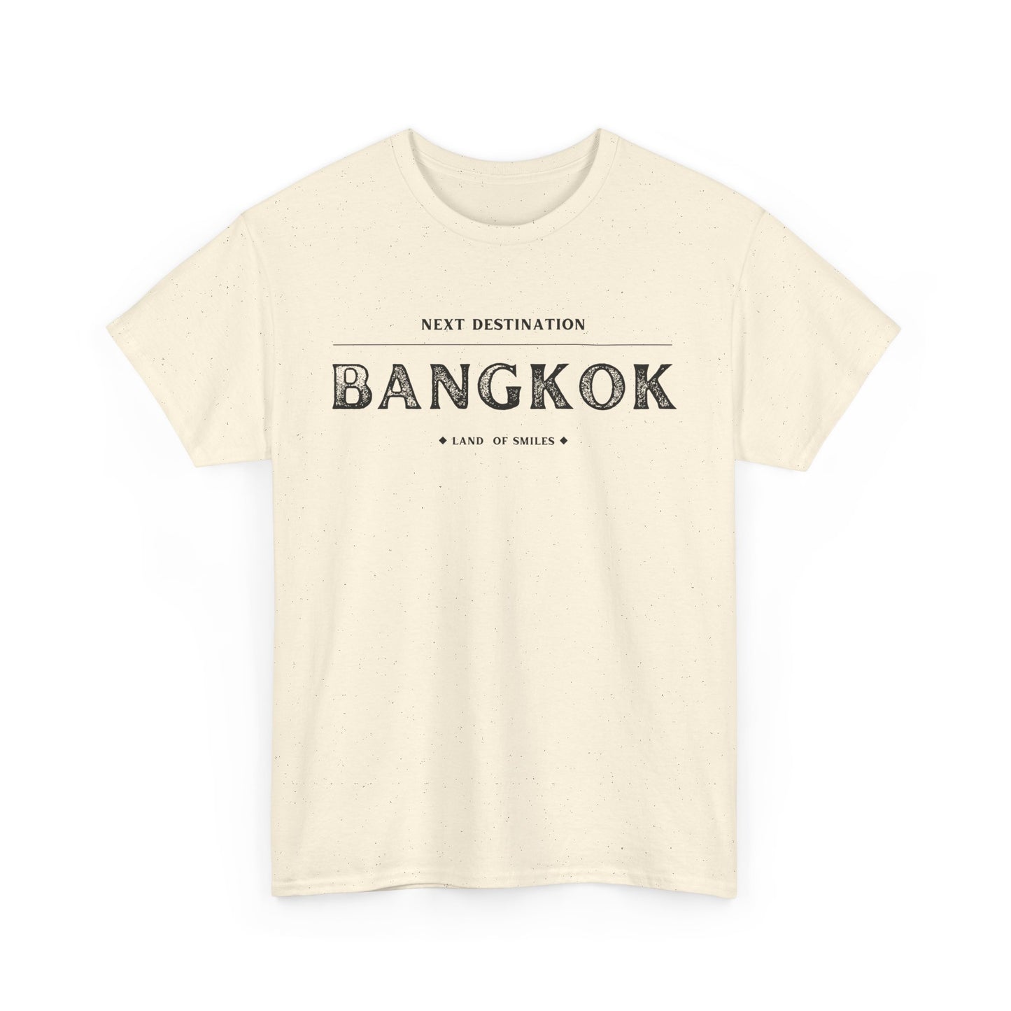 Bangkok - "Land of Smiles" Unisex Cotton T-shirt
