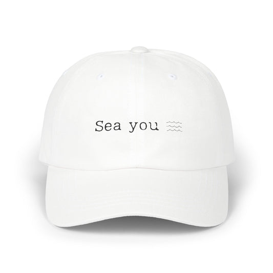 "Sea You" - Casual holiday inspired Cap