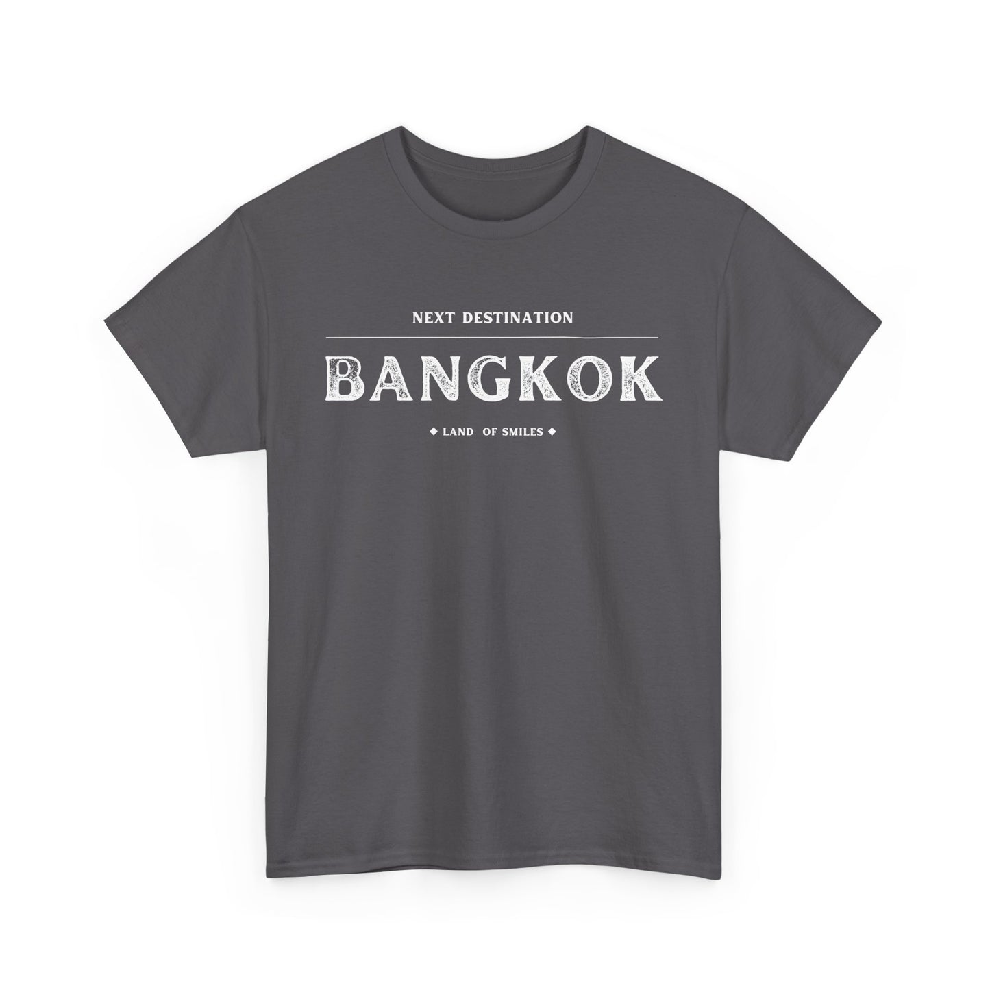 Bangkok - "Land of Smiles" Unisex Cotton T-shirt