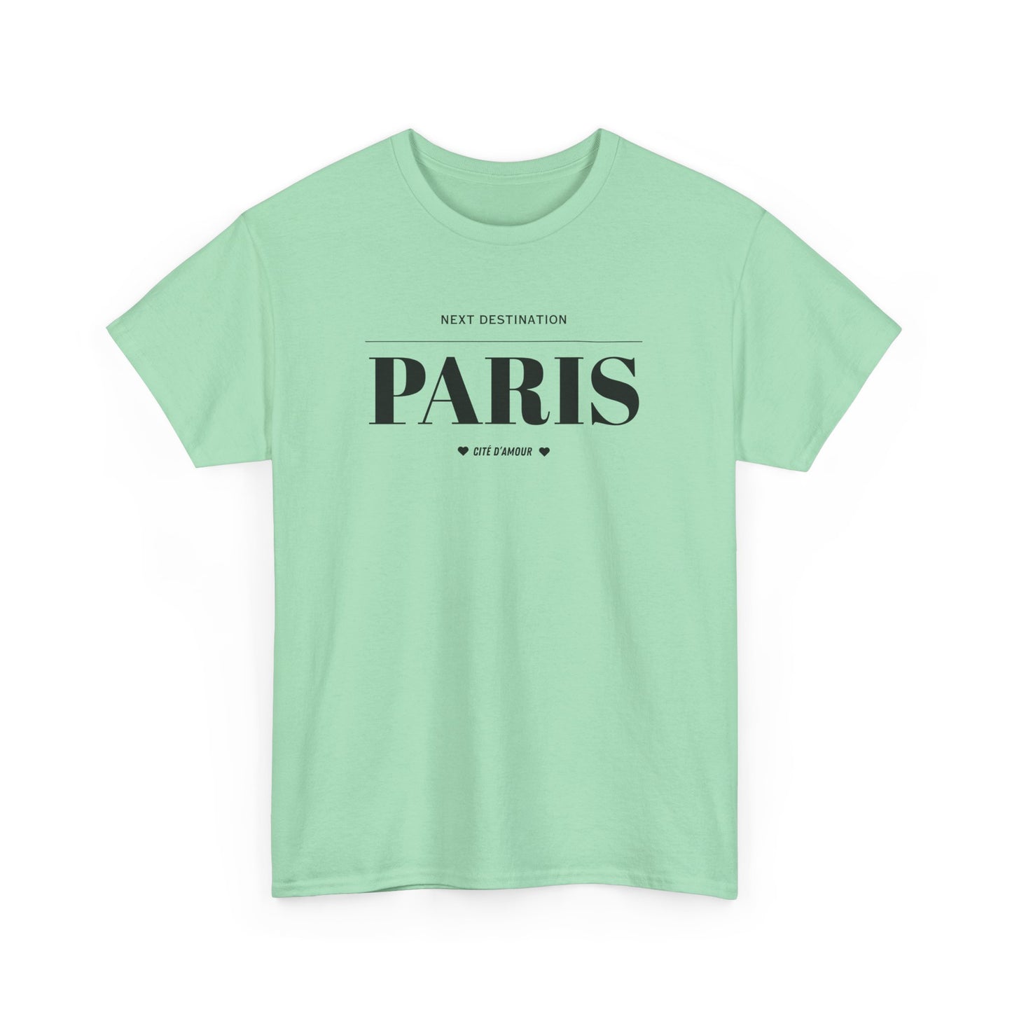 Paris - "Cité D'amour" Unisex Cotton T-shirt