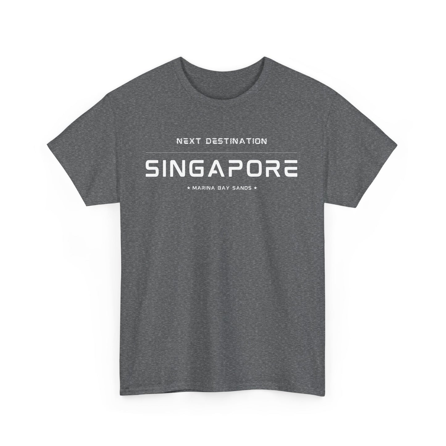Singapore - "Marina Bay Sands" Unisex Cotton T-shirt