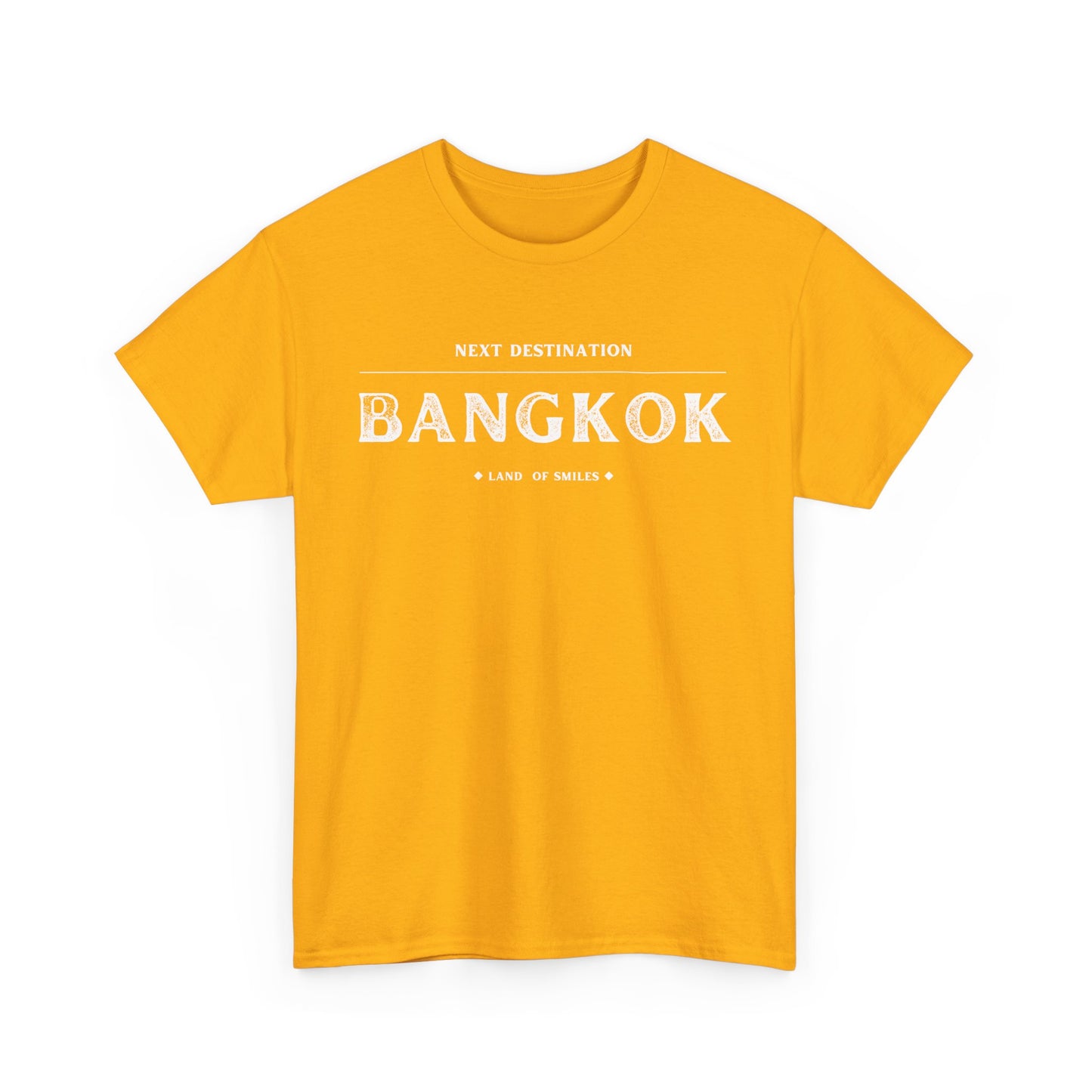 Bangkok - "Land of Smiles" Unisex Cotton T-shirt