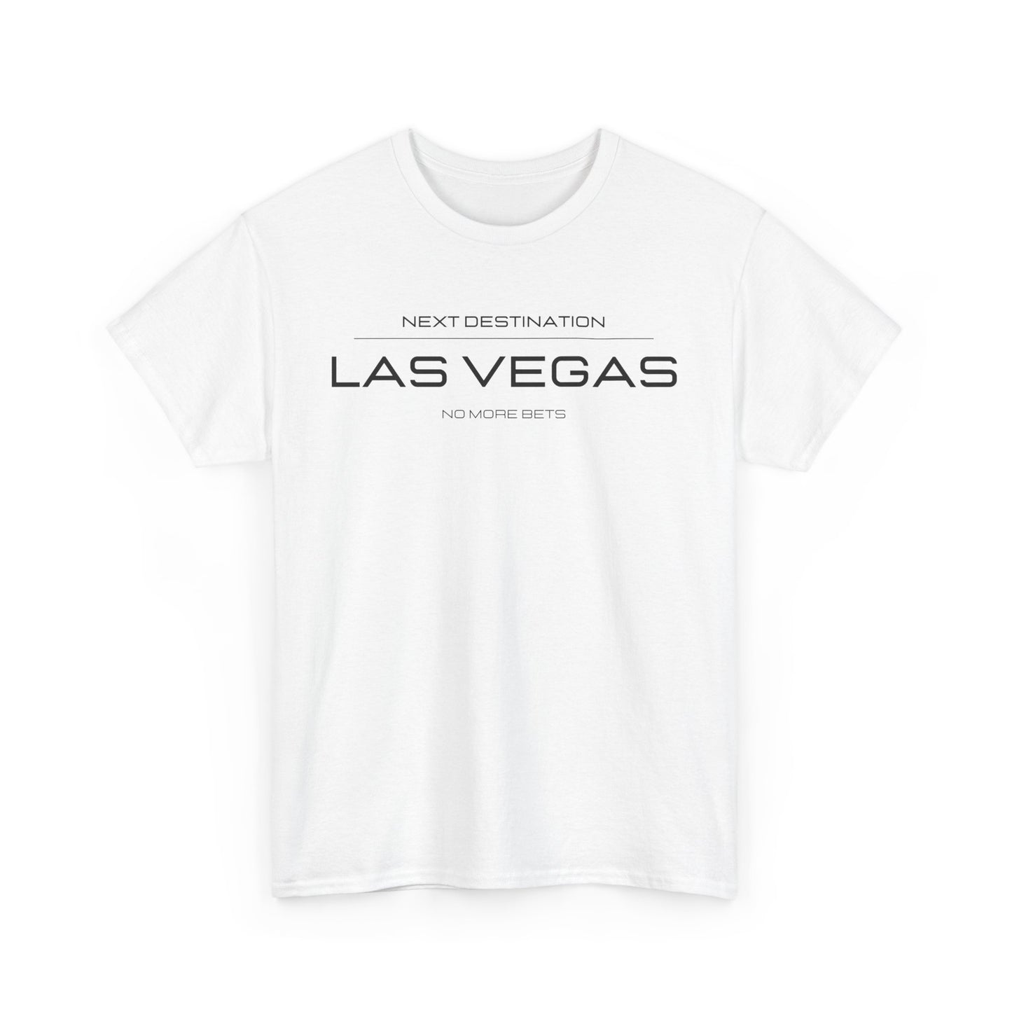 Las Vegas - "No More Bets" Unisex Cotton T-shirt