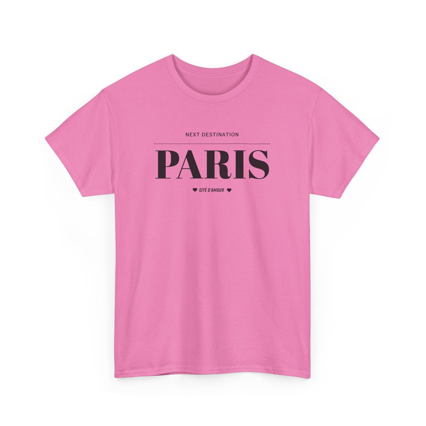 Paris - "Cité D'amour" Unisex Cotton T-shirt