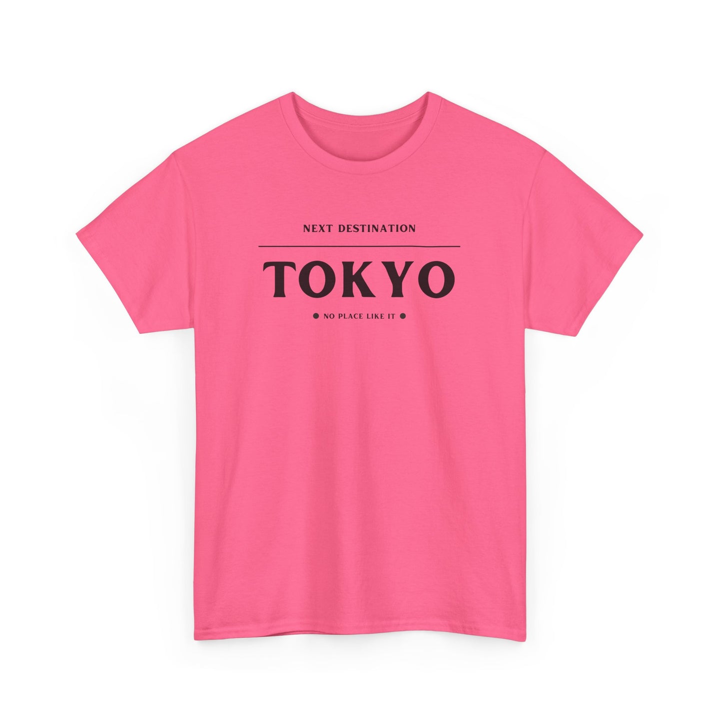 Tokyo - "No Place Like It" Unisex Cotton T-shirt