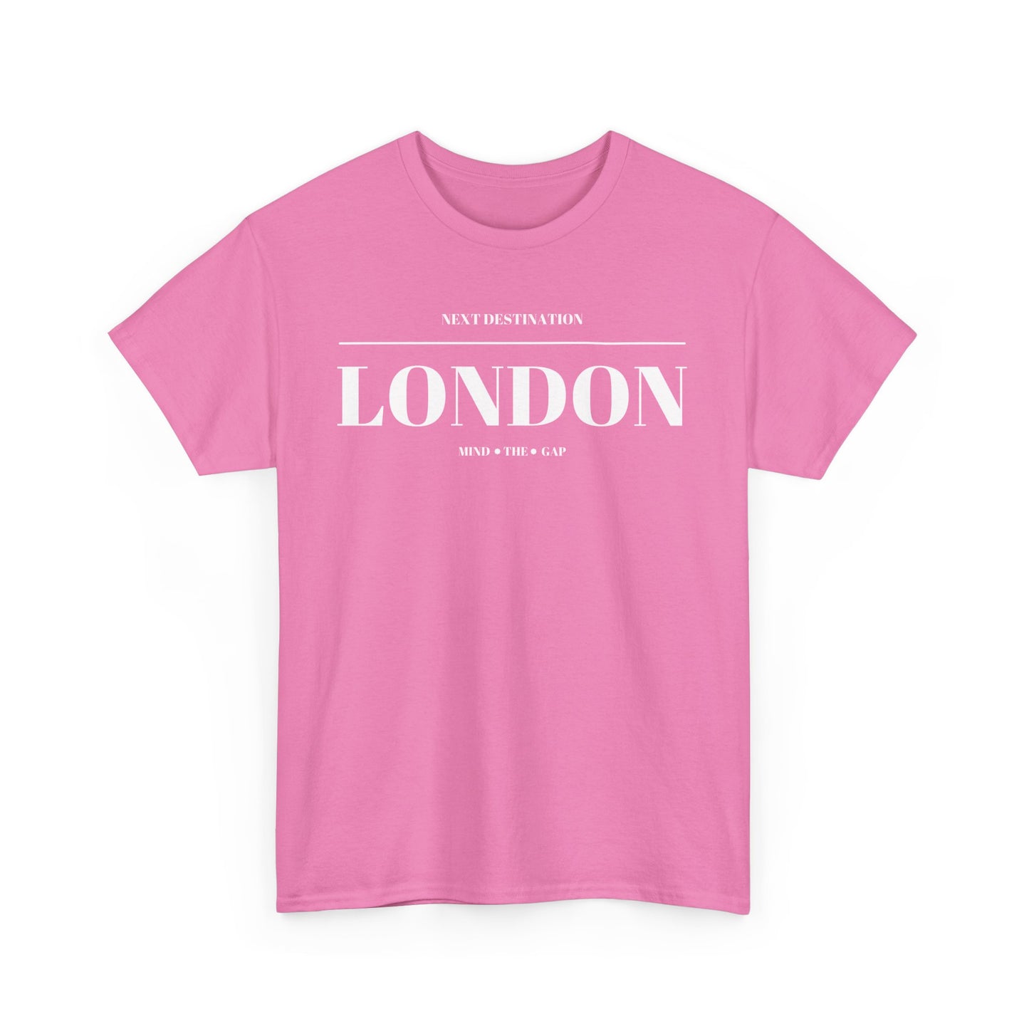 London - "Mind the Gap" Unisex Cotton T-shirt