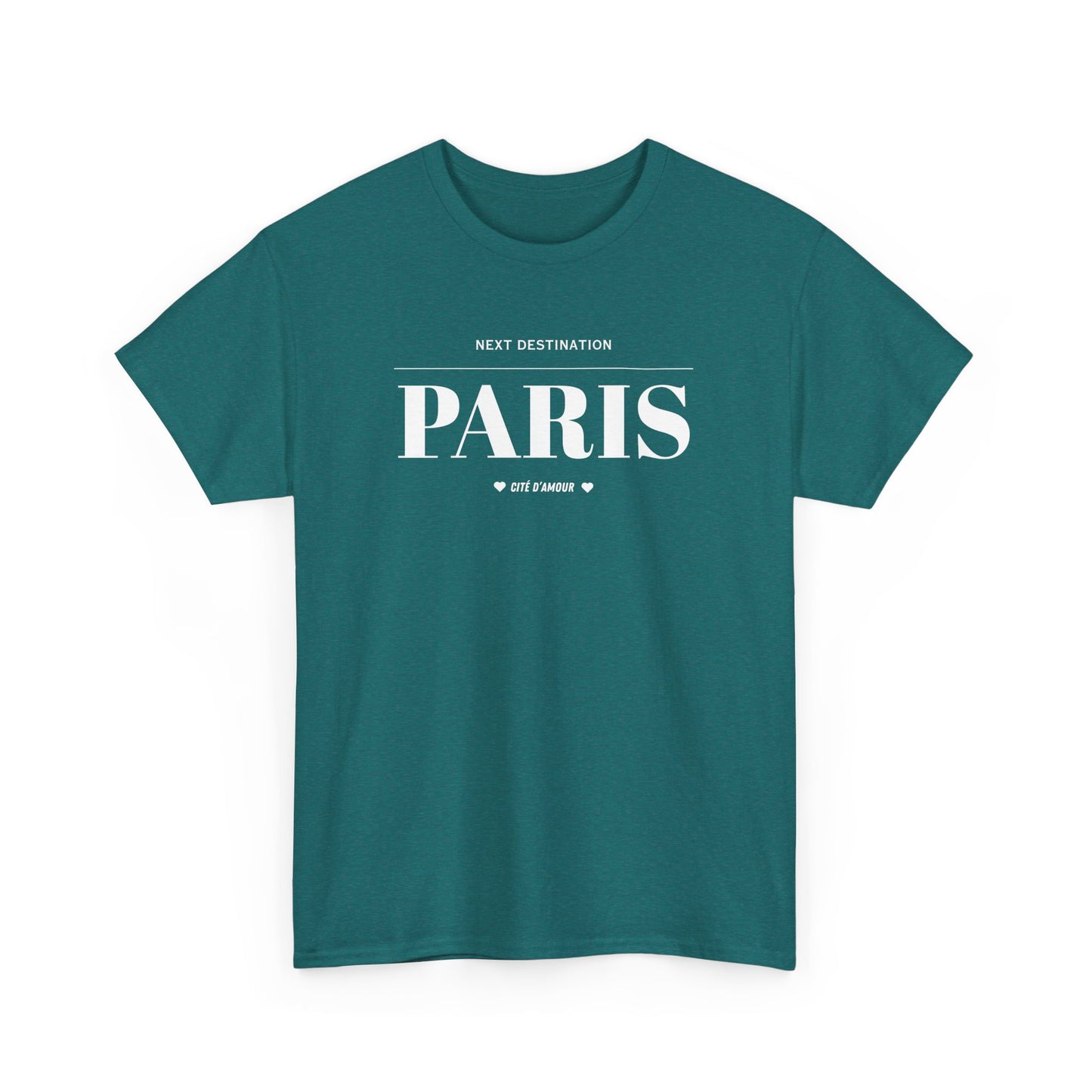 Paris - "Cité D'amour" Unisex Cotton T-shirt