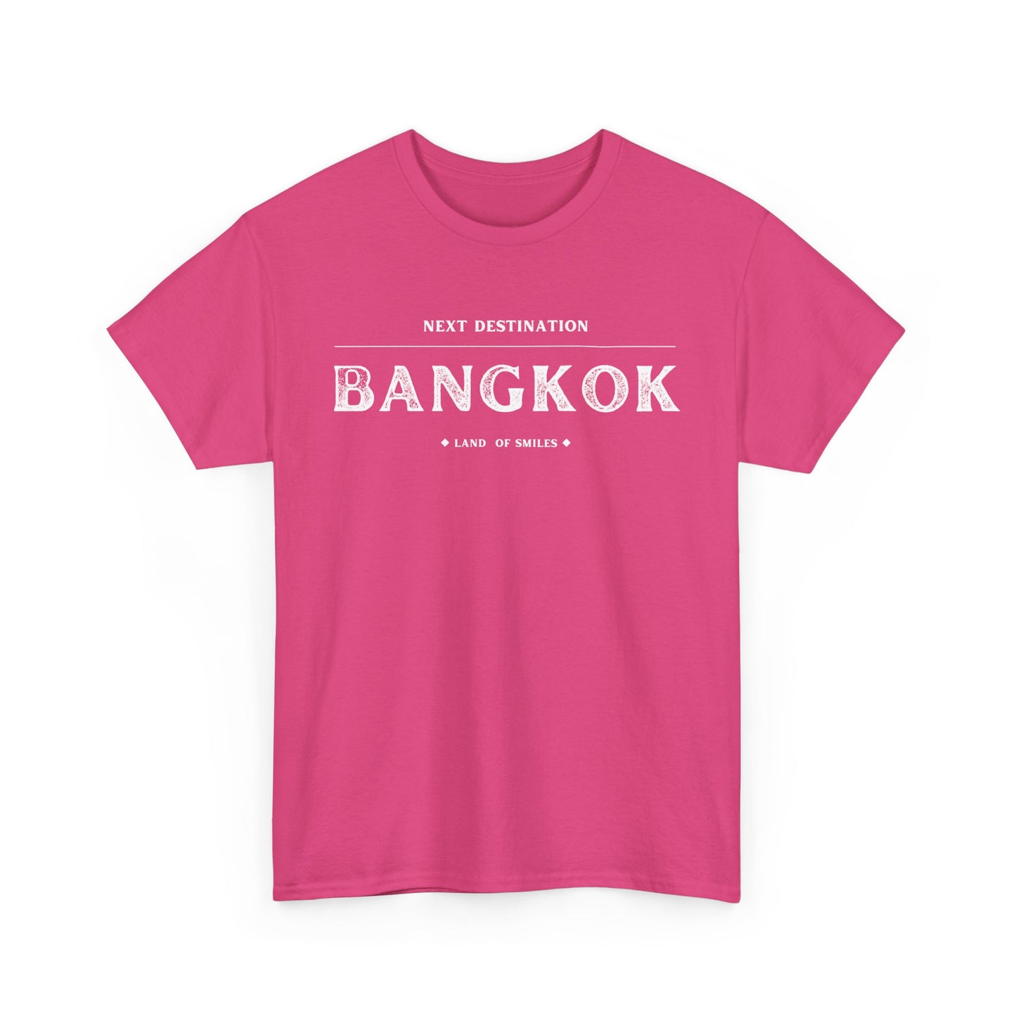 Bangkok - "Land of Smiles" Unisex Cotton T-shirt