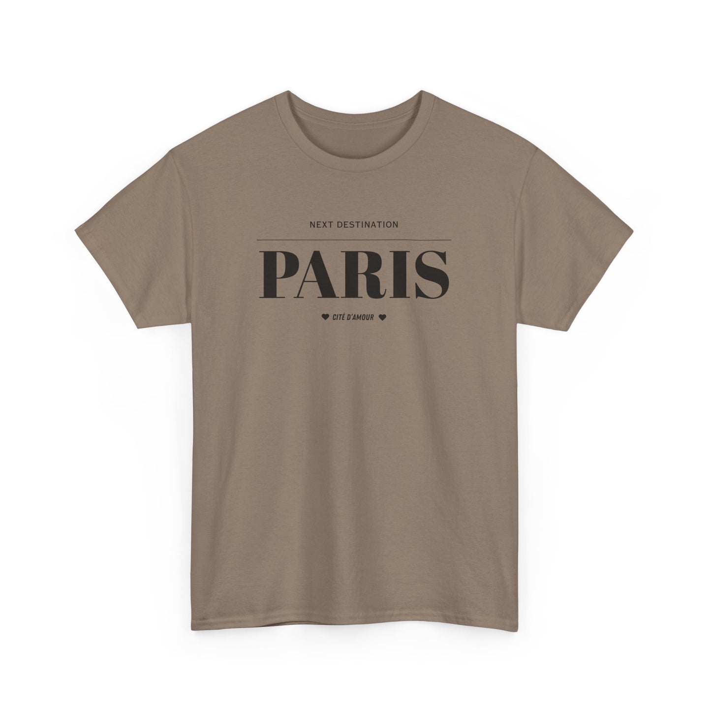 Paris - "Cité D'amour" Unisex Cotton T-shirt