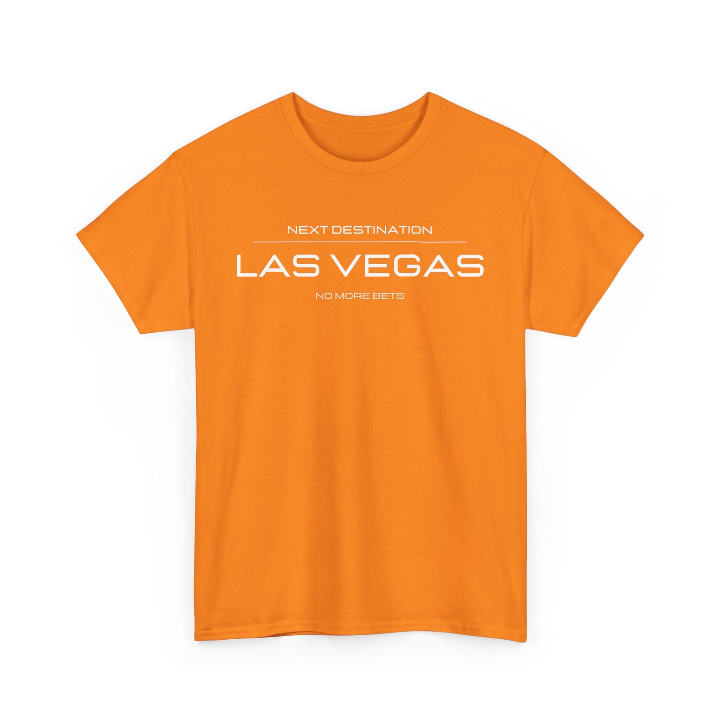 Las Vegas - "No More Bets" Unisex Cotton T-shirt
