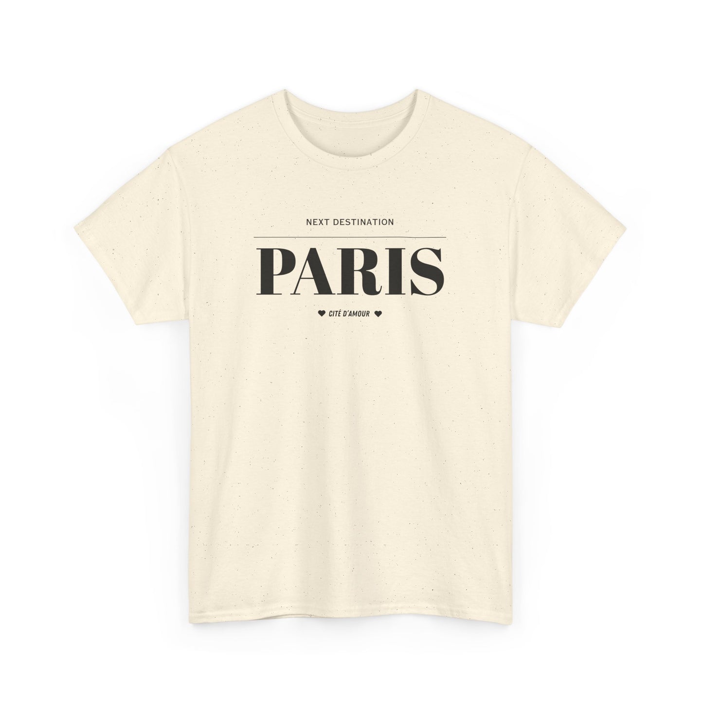 Paris - "Cité D'amour" Unisex Cotton T-shirt