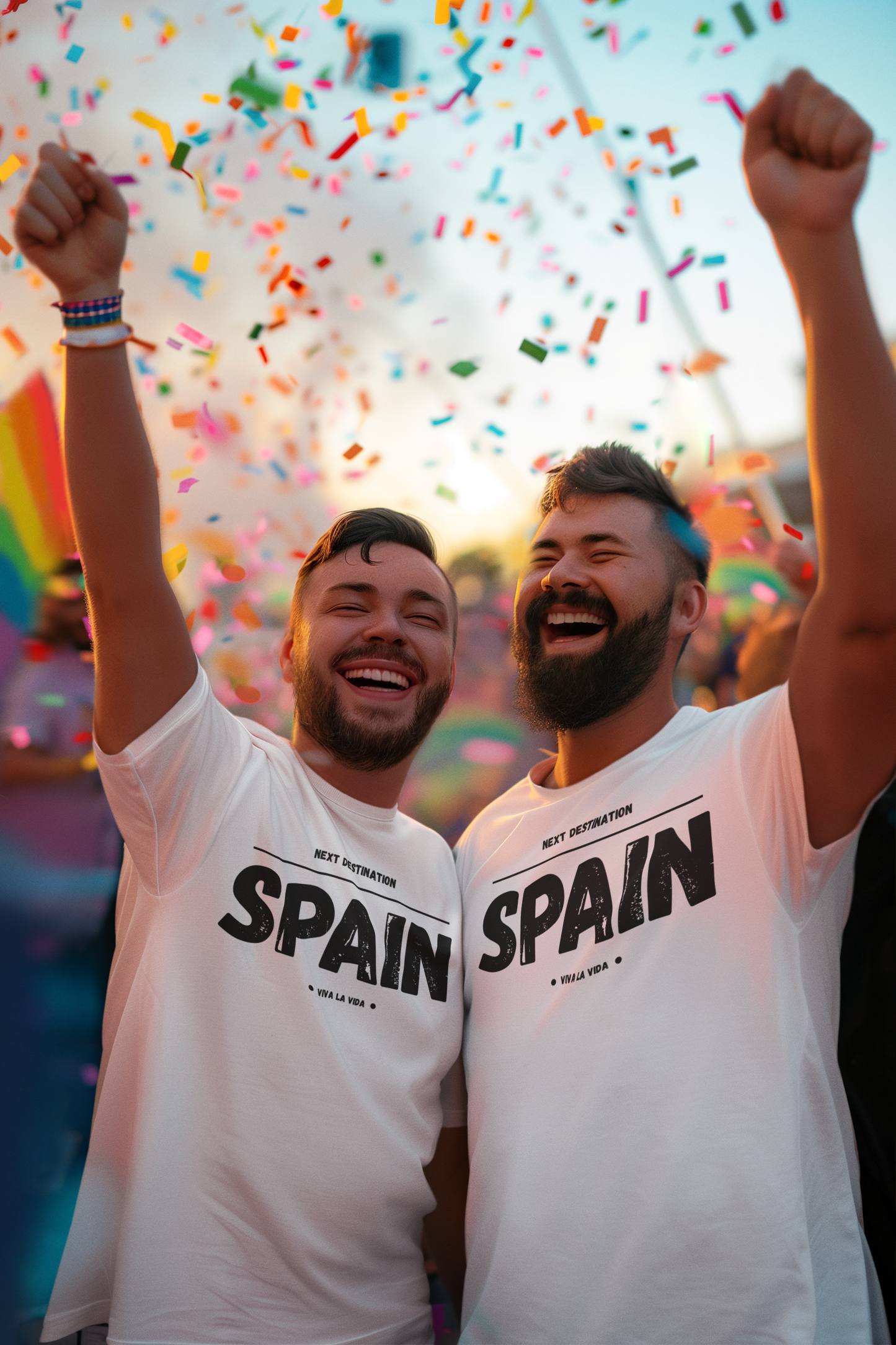 Spain - "Viva La Vida" Unisex Cotton T-shirt