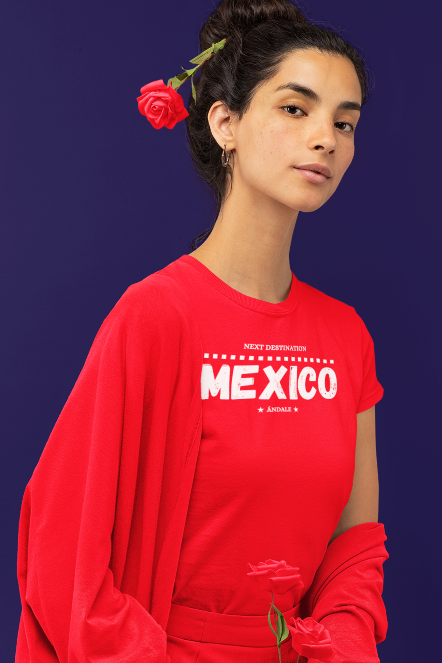 Mexico - "Ándale" Unisex Cotton T-shirt