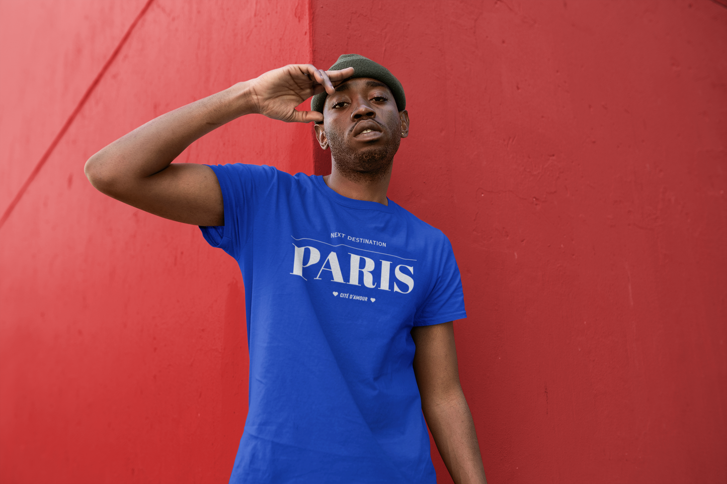 Paris - "Cité D'amour" Unisex Cotton T-shirt